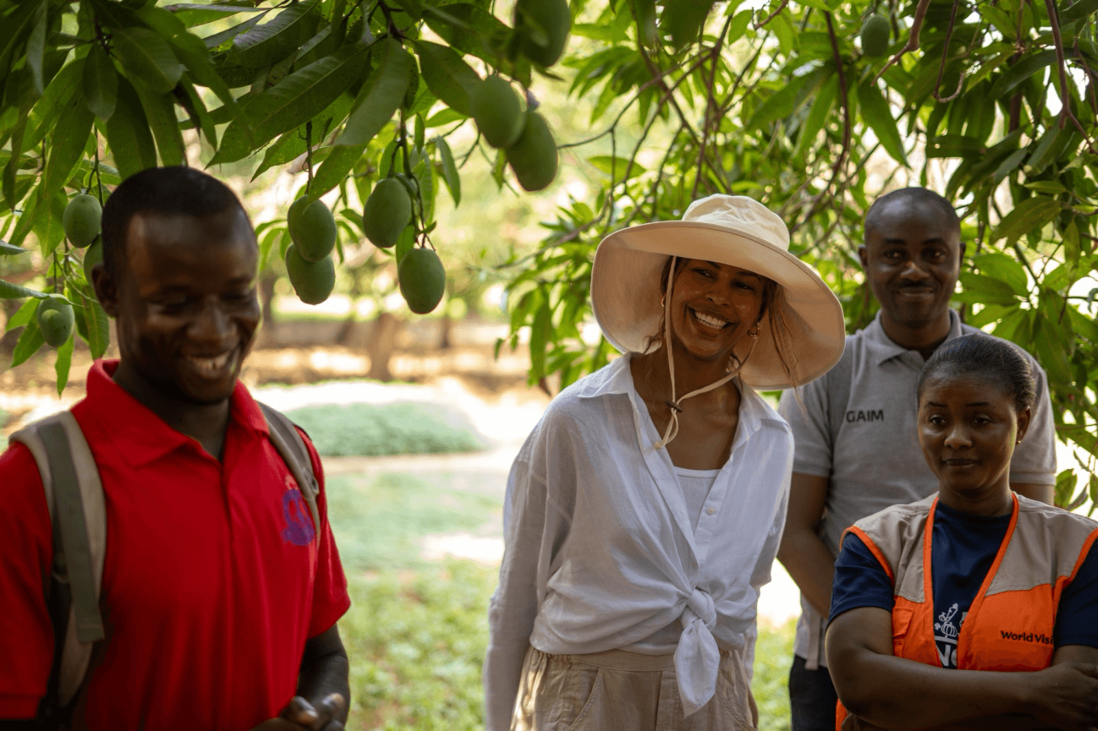 Sabrina Elba partners with World Vision to promote ethical sourcing and sustainability in Northern Ghana