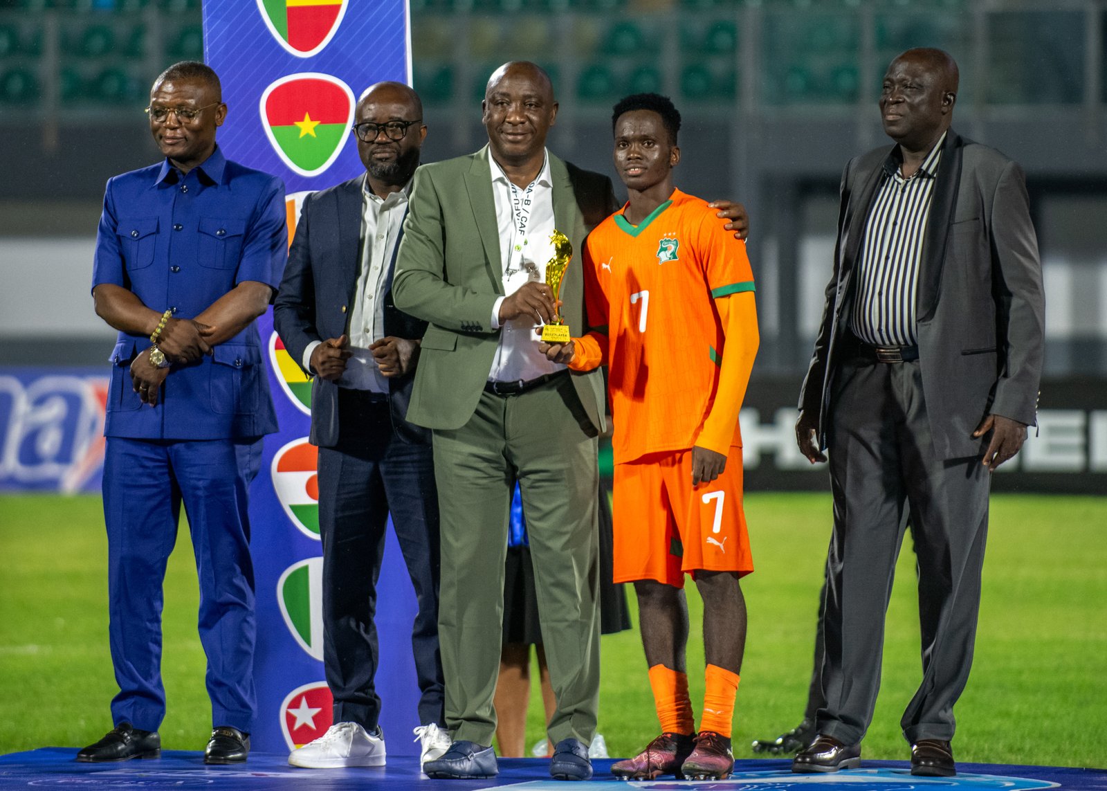 In pictures: Ivory Coast edge Nigeria late to secure WAFU-B U20 Boys Cup title
