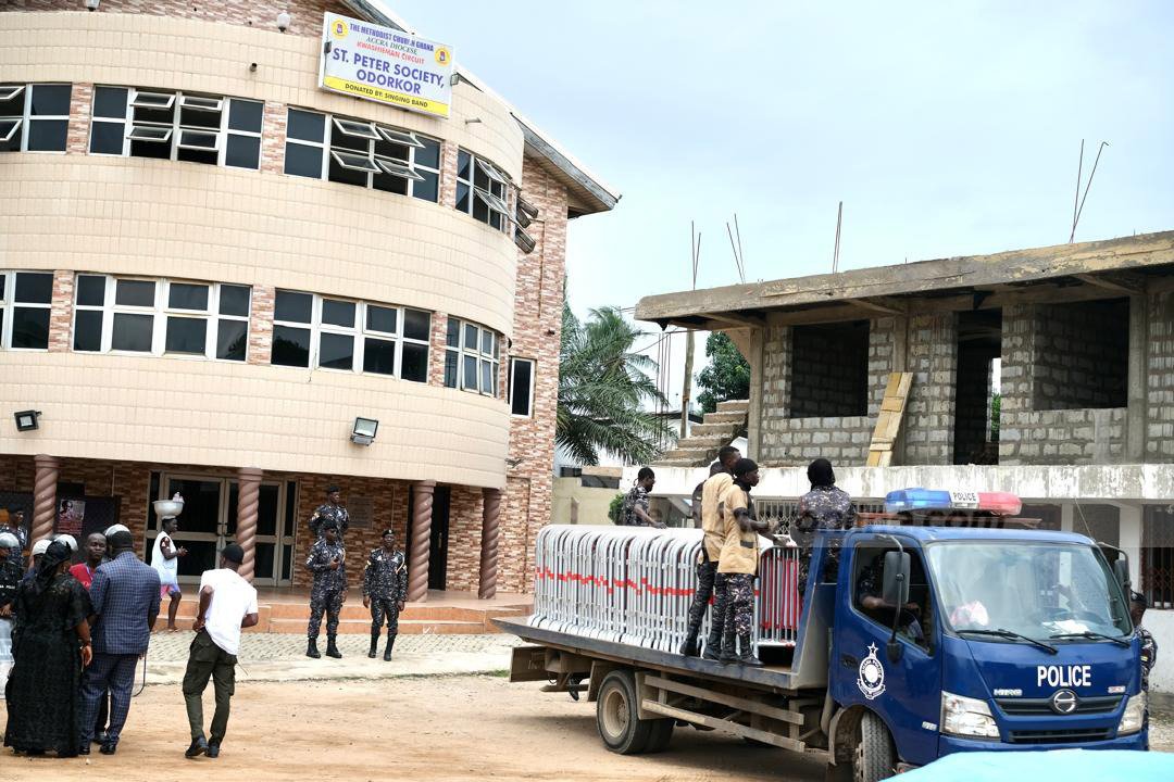 Ablekuma North rerun: IGP visits Odorkor Methodist polling station after chaos