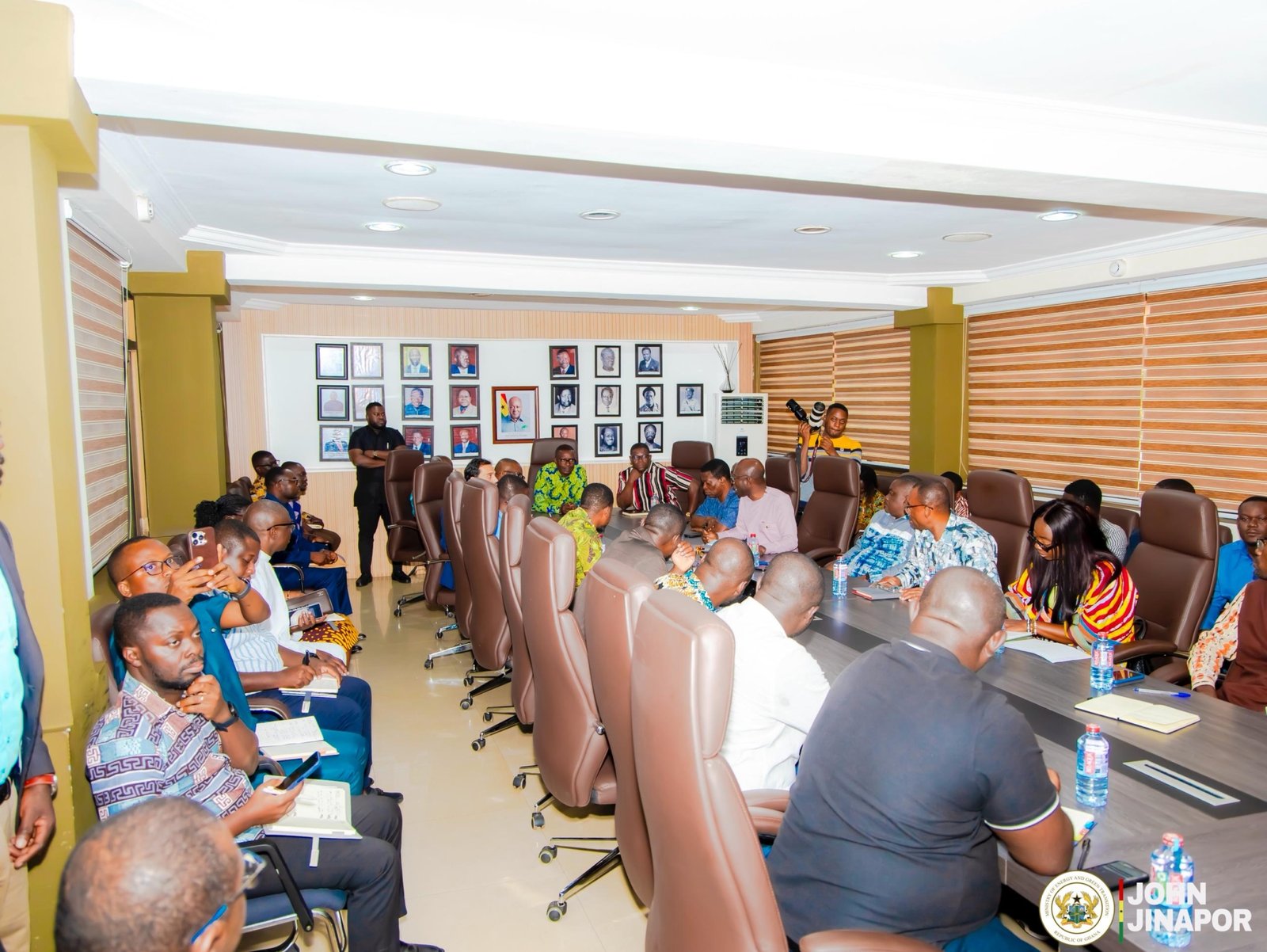 Energy Minister engages stakeholders ahead of ENI shutdown