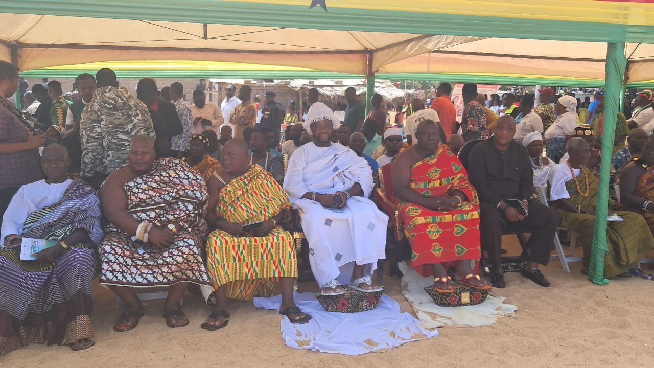 Agavedzi residents welcome Mahama's groundbreaking of Blekusu Sea Defence Phase II Agavedzi residents welcome Mahama's groundbreaking of Blekusu Sea Defence Phase II
