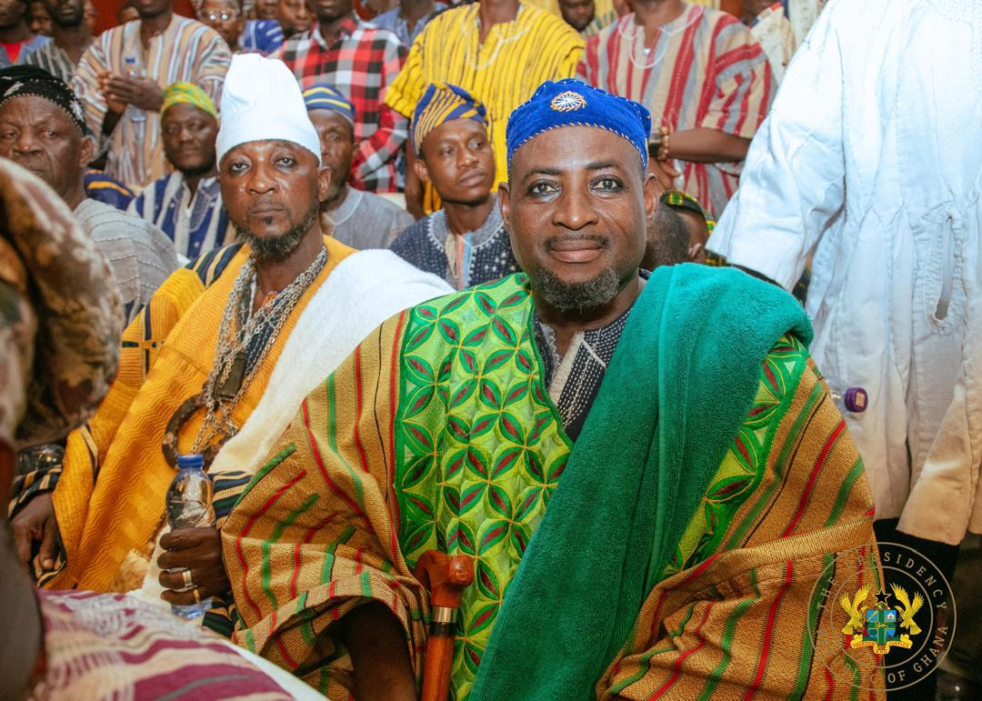 Photos: Mahama receives delegation from the Overlord of Mamprugu Kingdom at Jubilee House