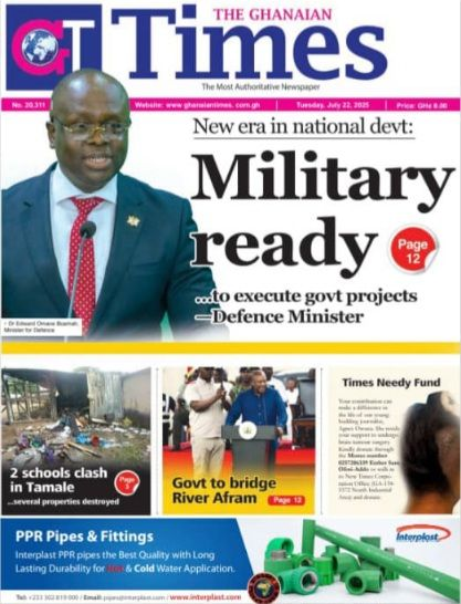 Today’s Front pages :Tuesday, July 22, 2025
