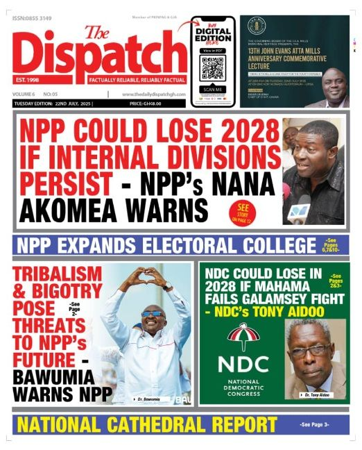 Today’s Front pages :Tuesday, July 22, 2025