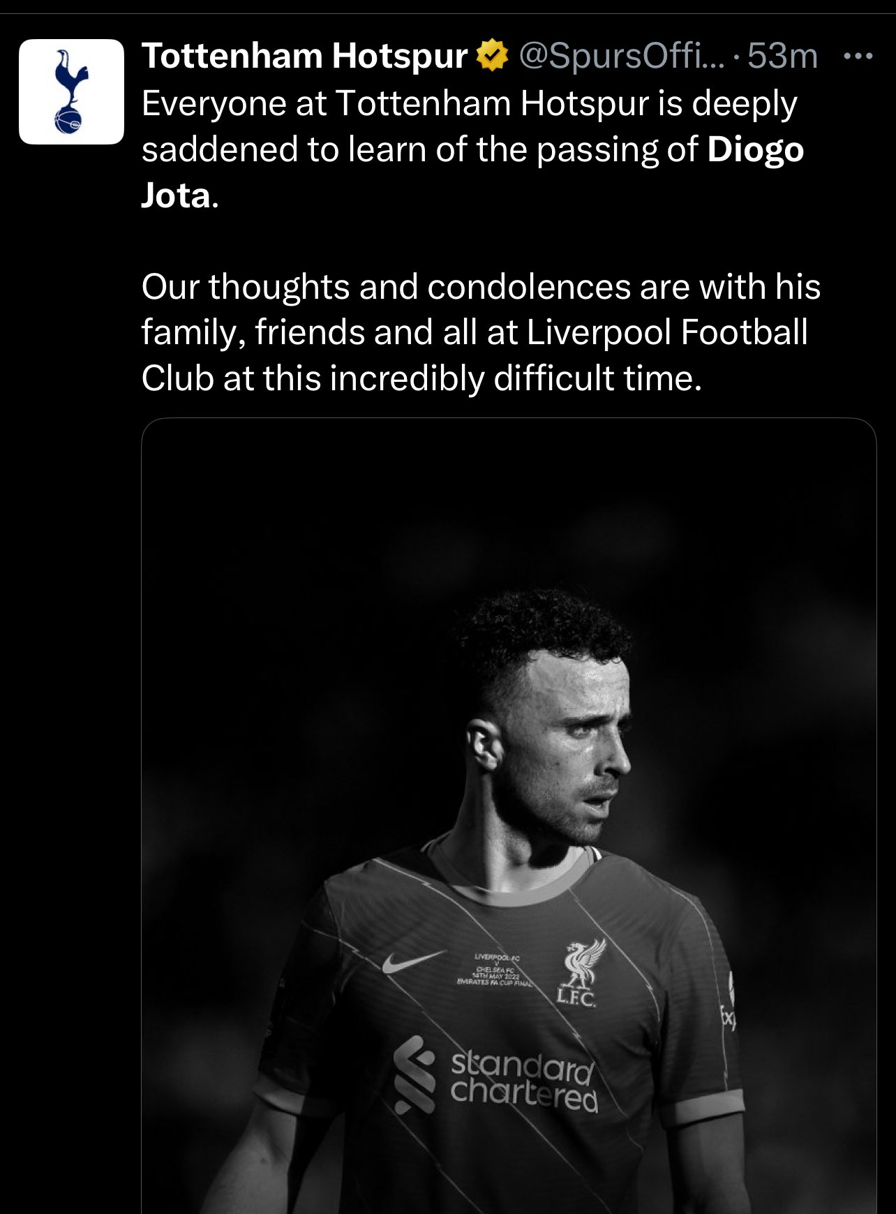 Cristiano Ronaldo, LeBron James lead tributes for Diogo Jota following tragic death