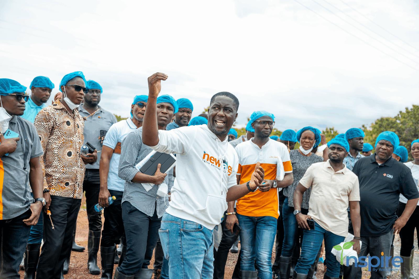 First Cohort of ‘Inspire by WeComm’ hosted at Evivi Foods Factory in Akuse