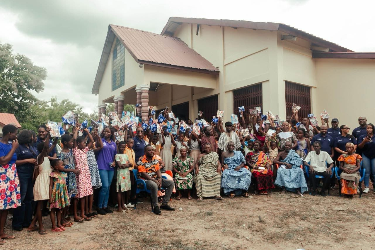 Stanbic Bank donates reusable sanitary pads to teenage girls in Volta Region Stanbic Bank donates reusable sanitary pads to teenage girls in Volta Region