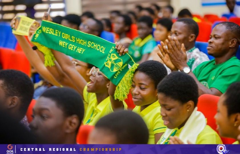 Wesley Girls SHS secures final spot in the NSMQ Central Regional finals after tight contest