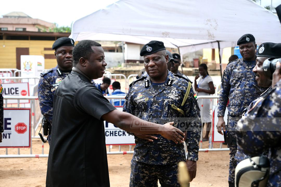Ablekuma North rerun: IGP visits Odorkor Methodist polling station after chaos