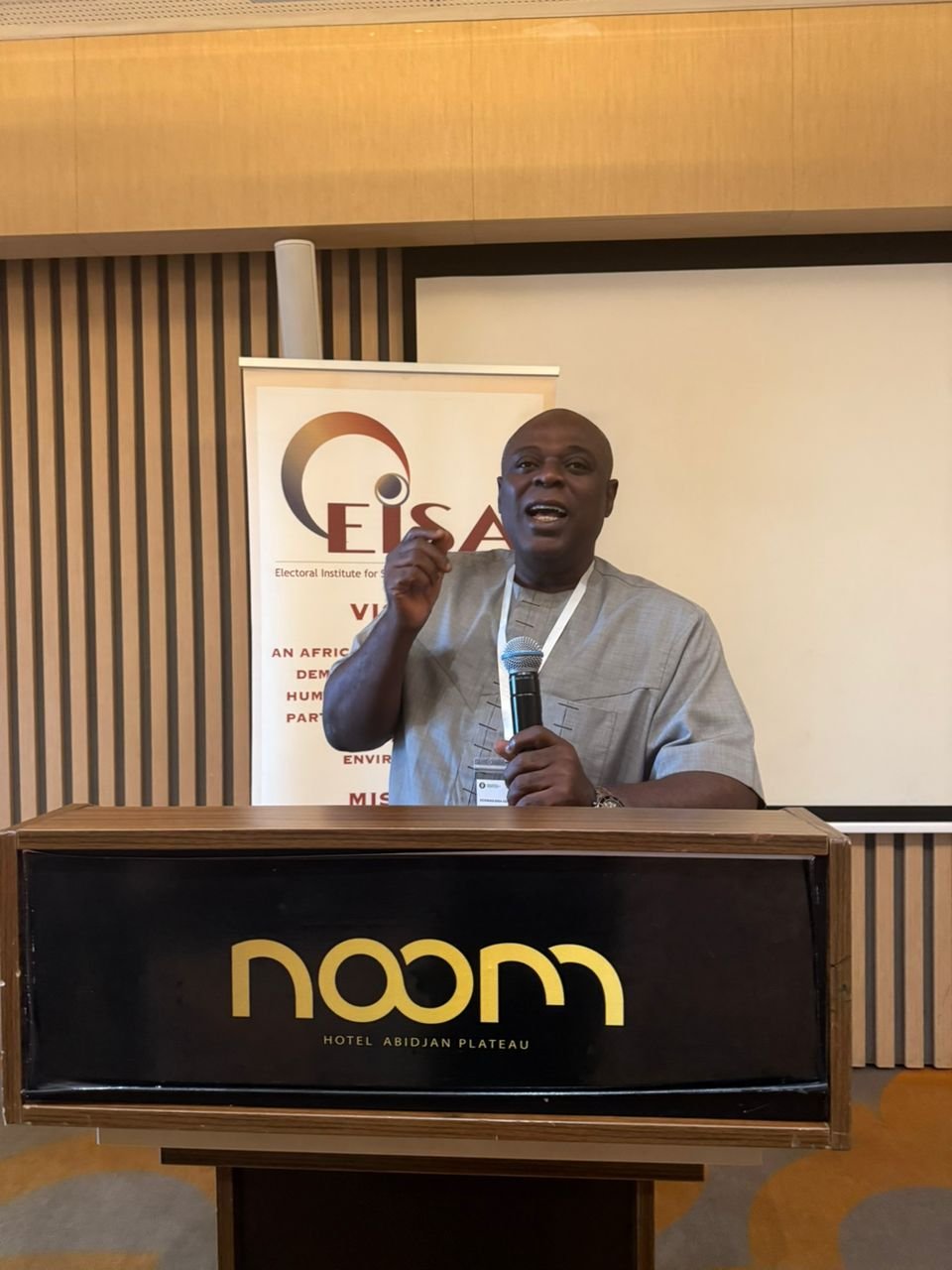 Koku Anyidoho accredited by EISA as Certified International Elections Observer