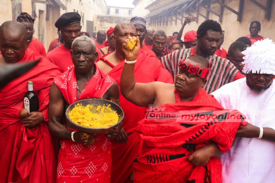 Homowo Festival celebrated with sprinkling of Kpokpoi, drumming and dance