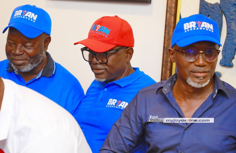 Photos: Bryan Acheampong files nomination to contest NPP flagbearership