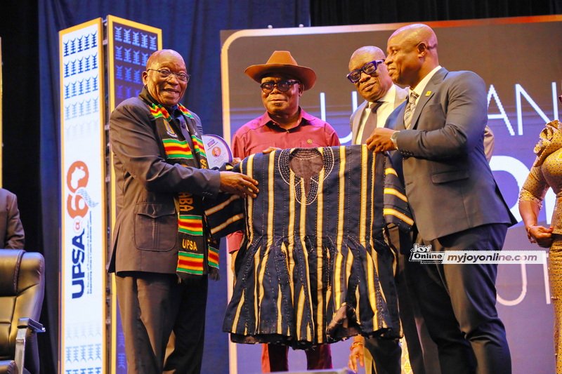Photos: Former South African President Jacob Zuma delivers UPSA annual lectures