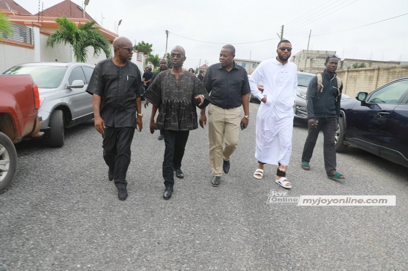 NDC leaders, GAF commiserate with Omane Boamah’s family