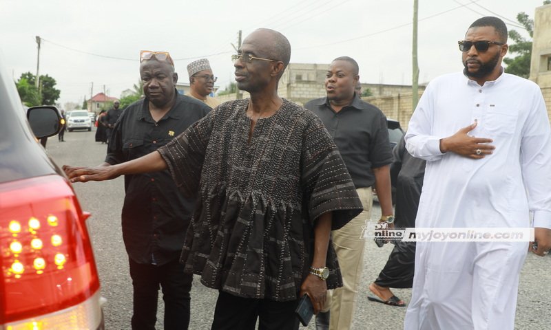 NDC leaders, GAF commiserate with Omane Boamah’s family