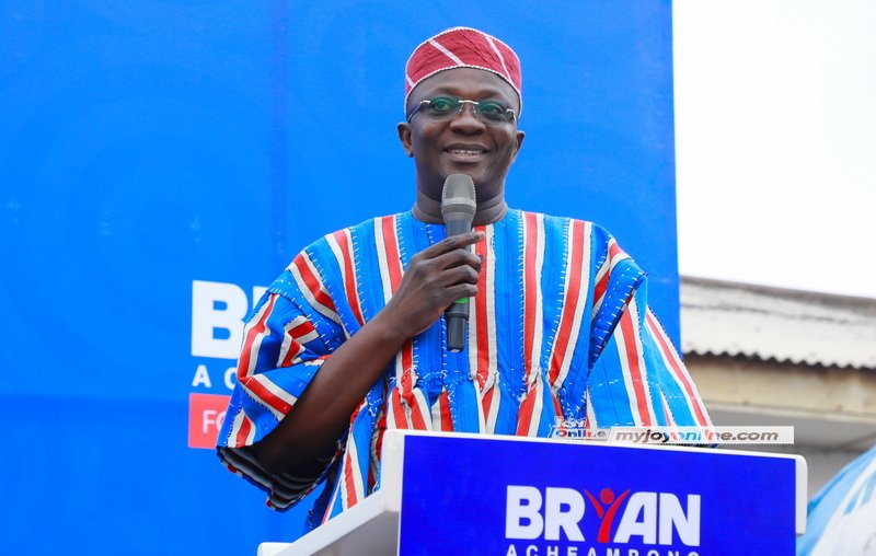 Photos: Bryan Acheampong files nomination to contest NPP flagbearership
