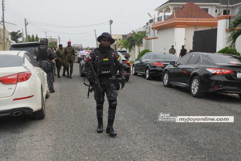 NDC leaders, GAF commiserate with Omane Boamah’s family