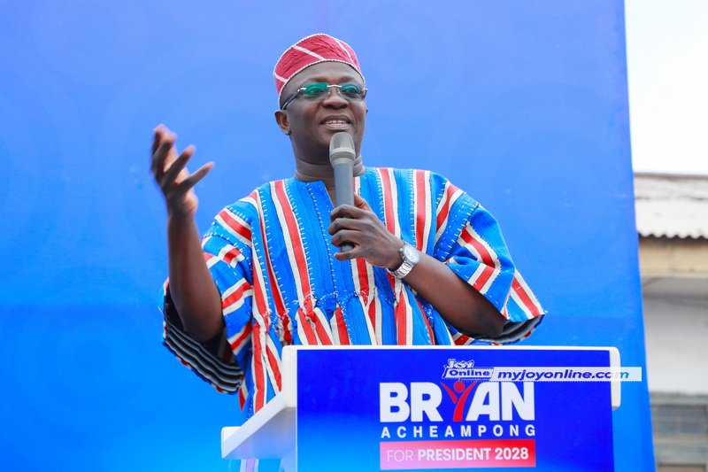 Photos: Bryan Acheampong files nomination to contest NPP flagbearership