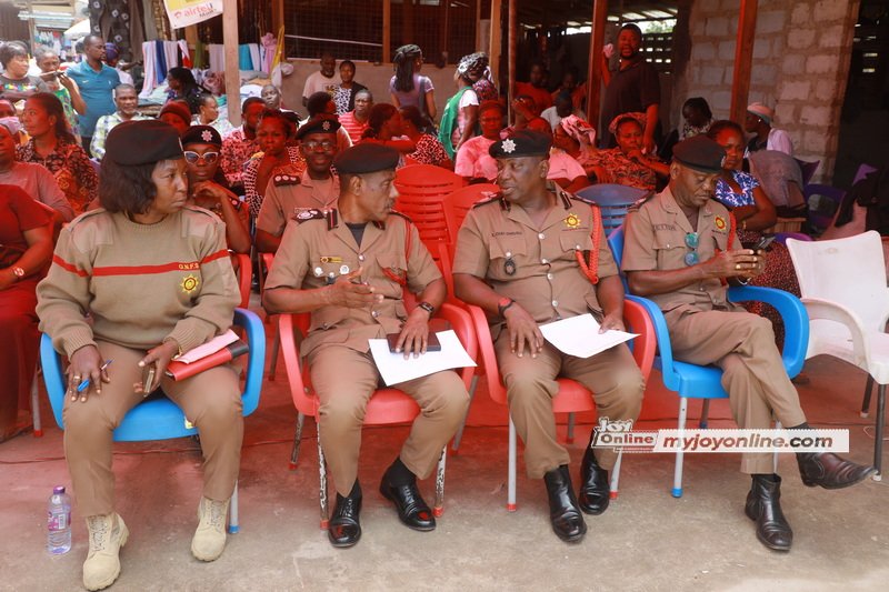 OR Foundation partners with GNFS to train Kantamanto traders on fire safety