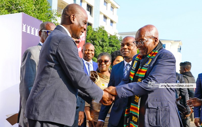Photos: Former South African President Jacob Zuma delivers UPSA annual lectures