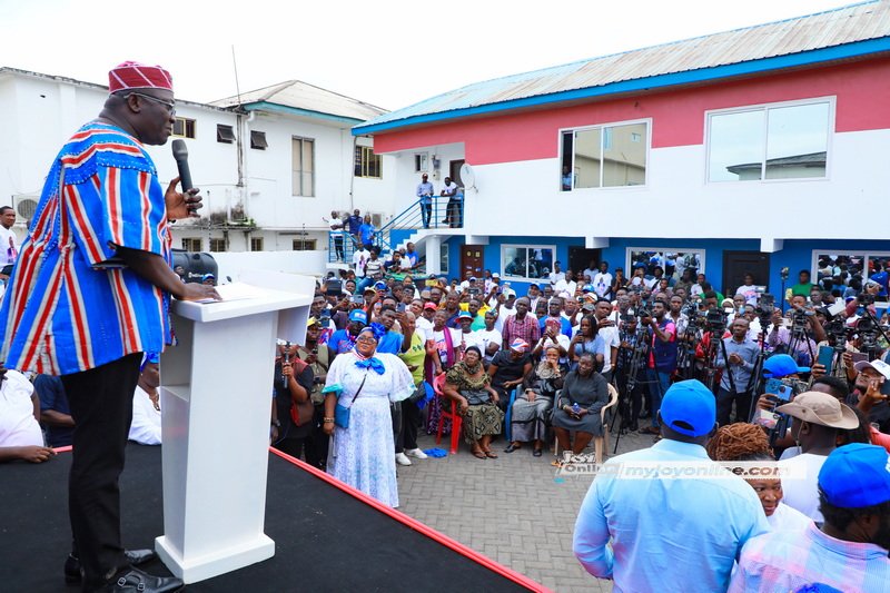 Photos: Bryan Acheampong files nomination to contest NPP flagbearership