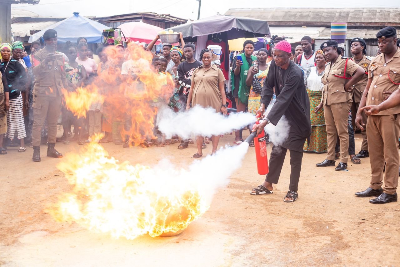 Haunted by the Past, Driven by Purpose: Kojo Brace leads charge to prevent market fires in Ahanta West