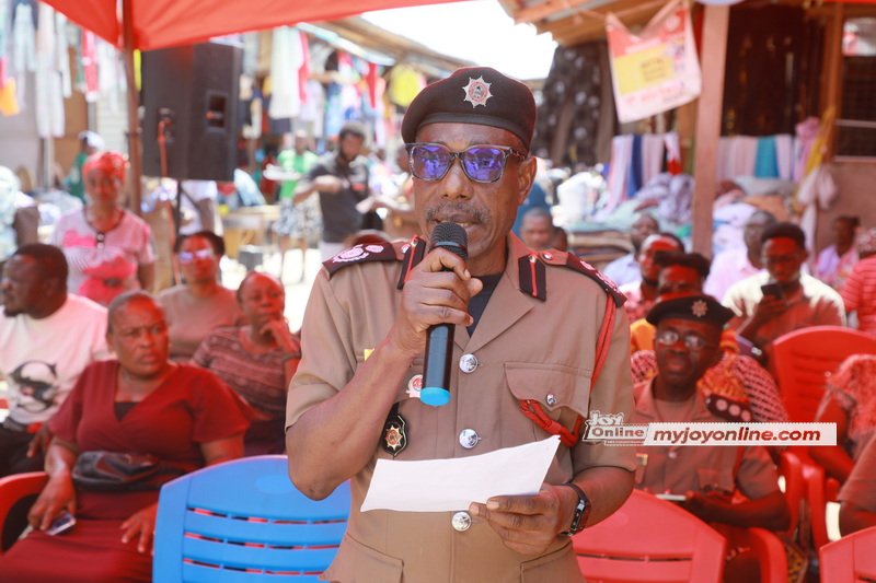 OR Foundation partners with GNFS to train Kantamanto traders on fire safety