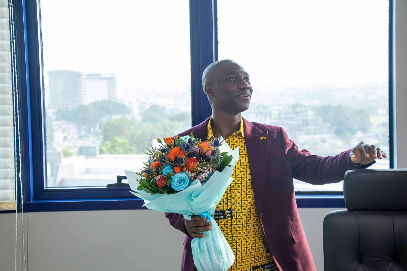 UMB staff celebrate MD Dr. Philip Oti-Mensah on his birthday