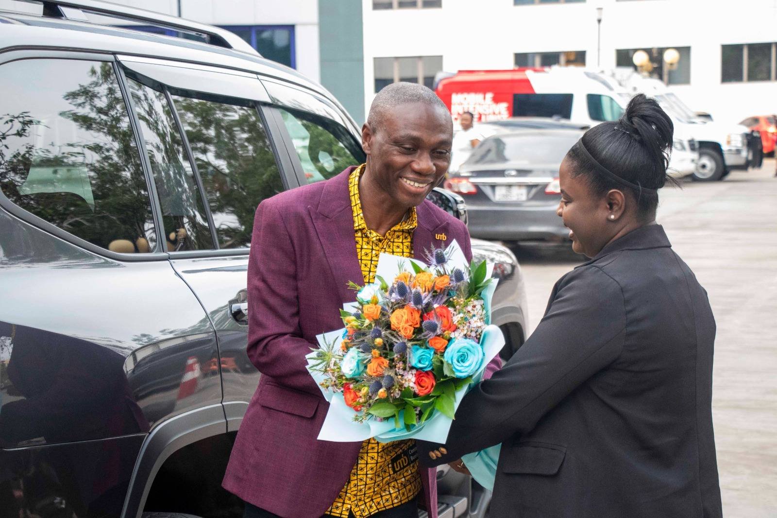 UMB staff celebrate MD Dr. Philip Oti-Mensah on his birthday