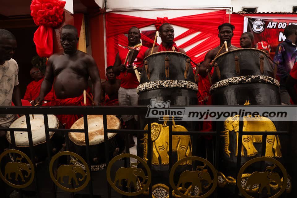 Homowo Festival celebrated with sprinkling of Kpokpoi, drumming and dance