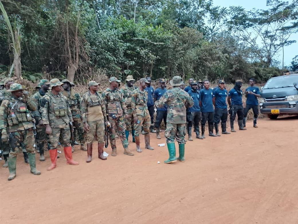 NAIMOS, Blue Water Guards seize 50 chanfang machines in major operation on Ankobra River