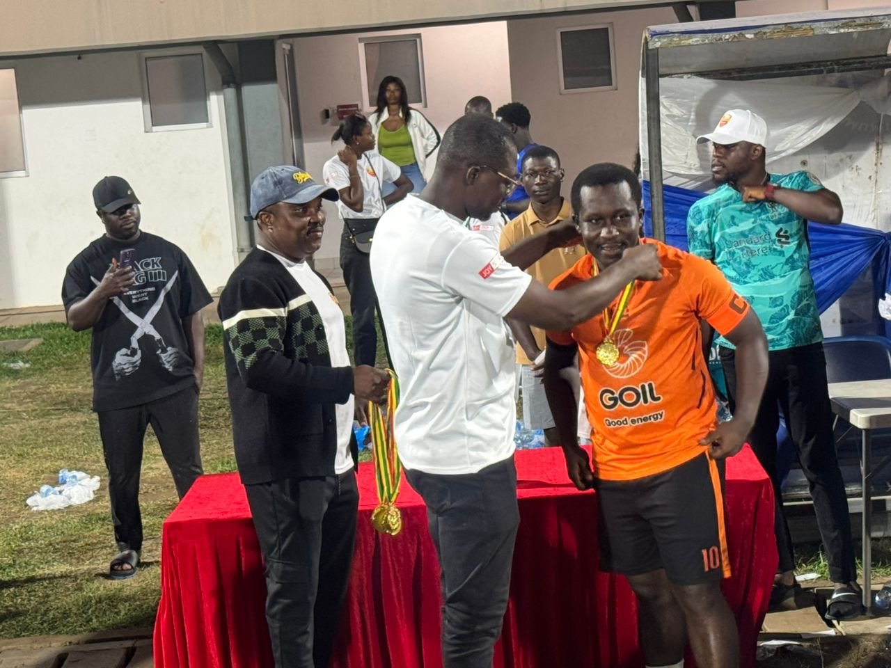 GOIL PLC clinches football trophy at 2025 JoySports Invitational Tournament