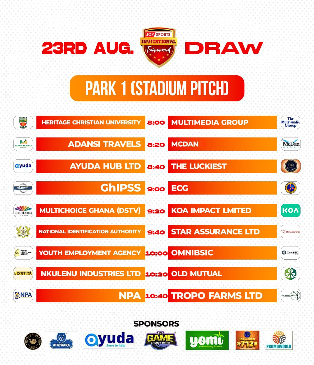 JoySports Invitational Tournament 2025 preview: Chief of Staff joins corporate Ghana for event on August 23