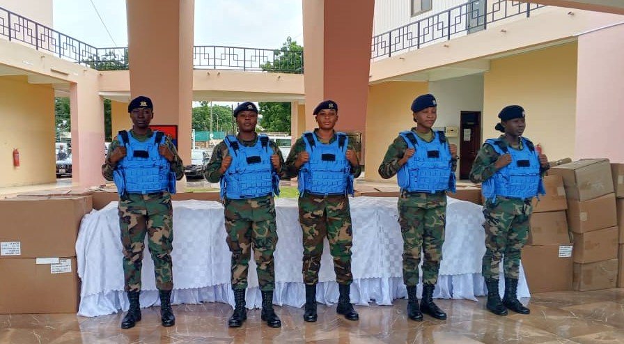 GAF receives $1m worth of female body armour from U.S. gov’t