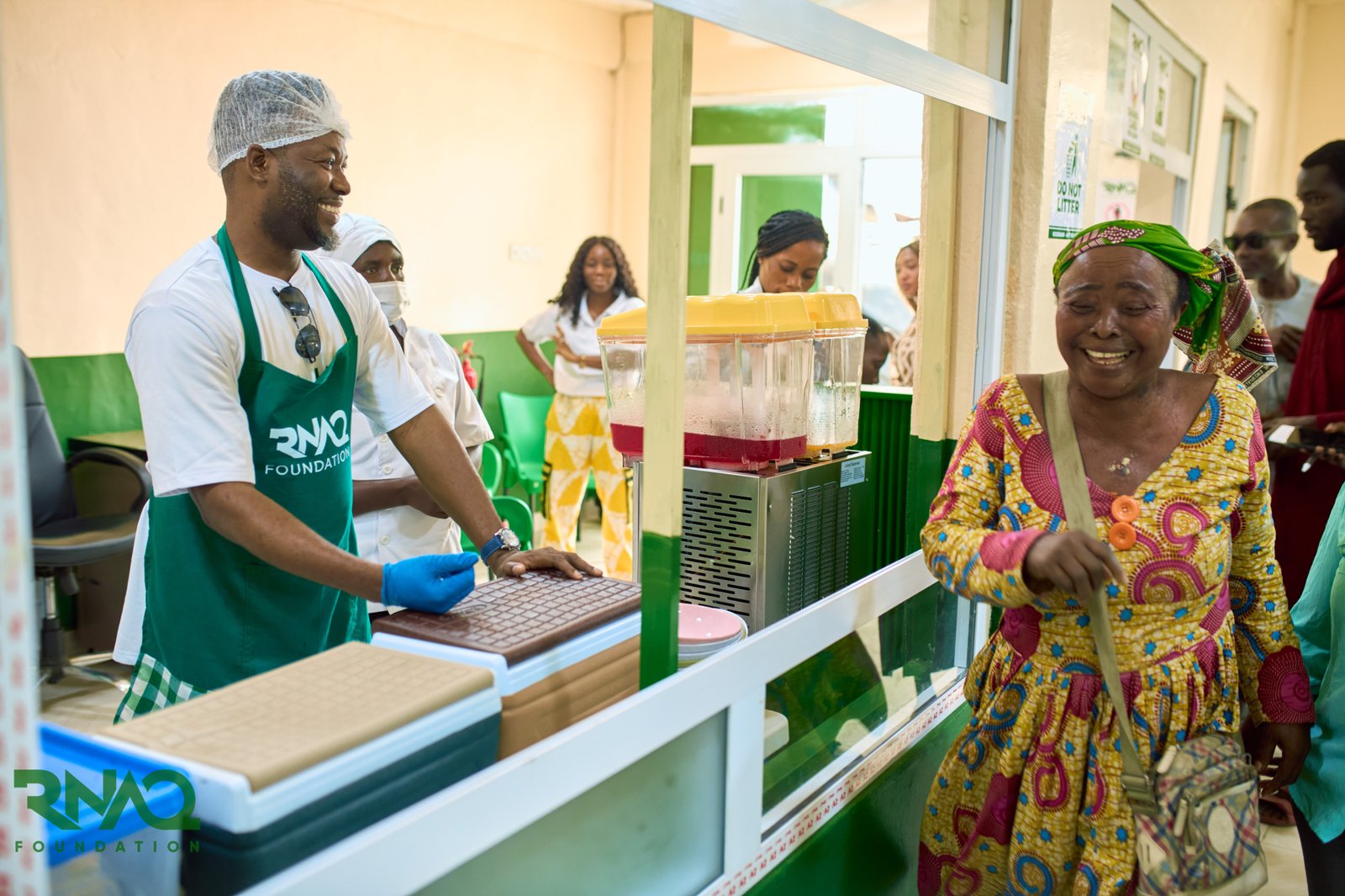 RNAQ Food Bank: Adjetey Anang and Gloria Sarfo serve up hope in the community