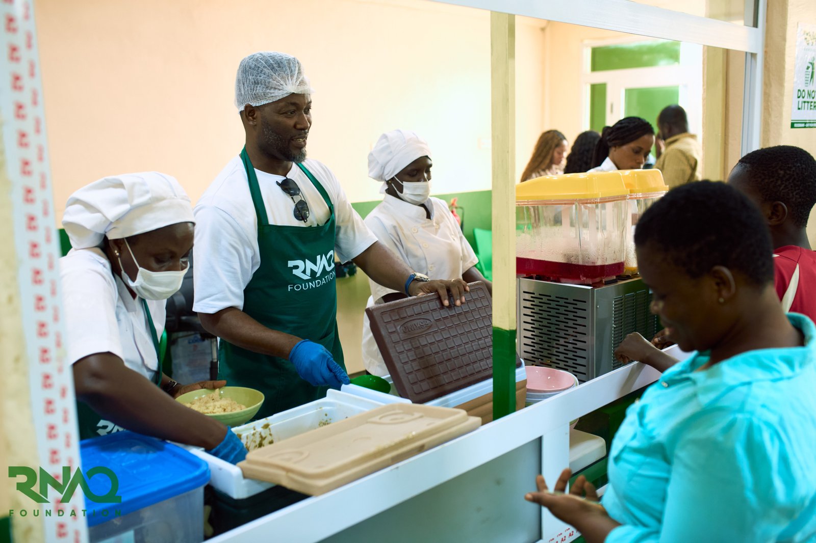 RNAQ Food Bank: Adjetey Anang and Gloria Sarfo serve up hope in the community