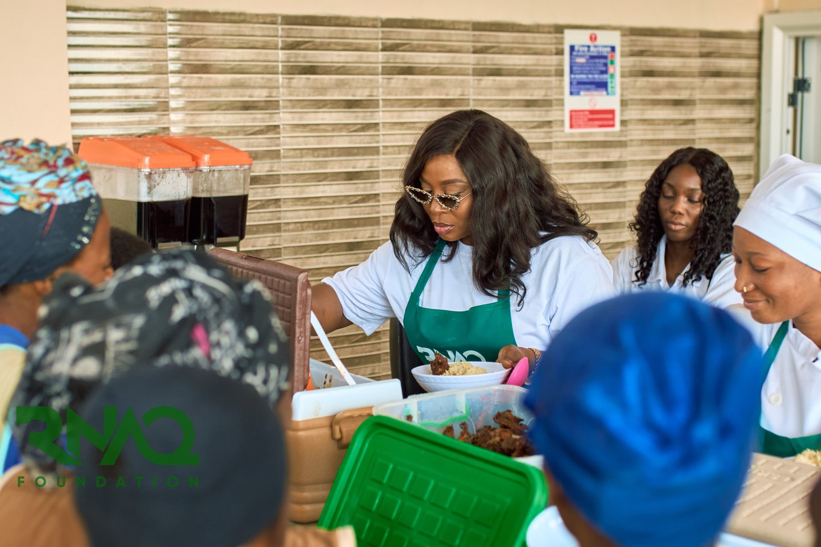 RNAQ Food Bank: Adjetey Anang and Gloria Sarfo serve up hope in the community