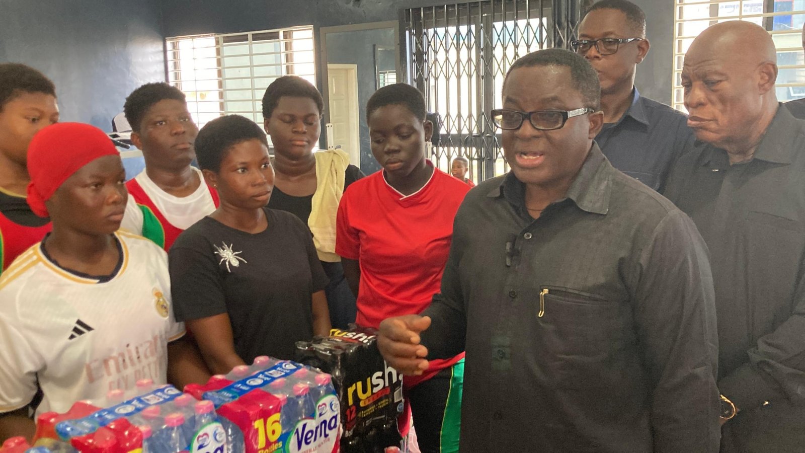 Ben Nunoo Mensah donates to team Ghana ahead of 2025 African Youth & Junior Weightlifting Championship
