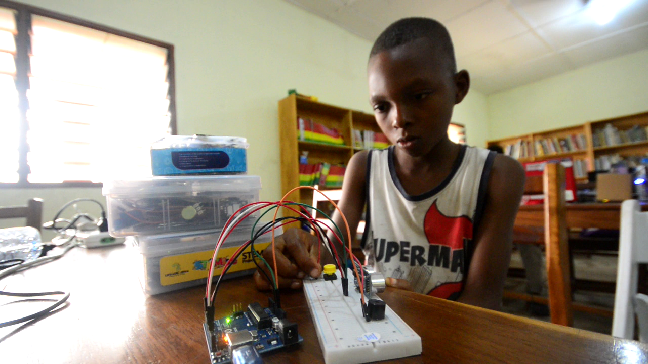 Rotary Club of Ho Inspires Kpogadzi Children with Robotics and STEM Skills