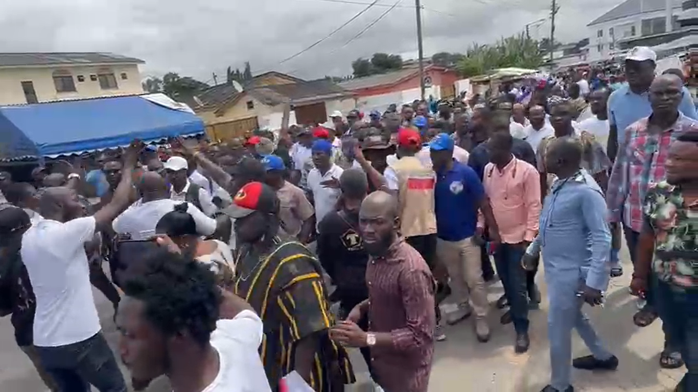 Dozens of NPP youth organisers pick nomination forms for Bawumia at party HQ