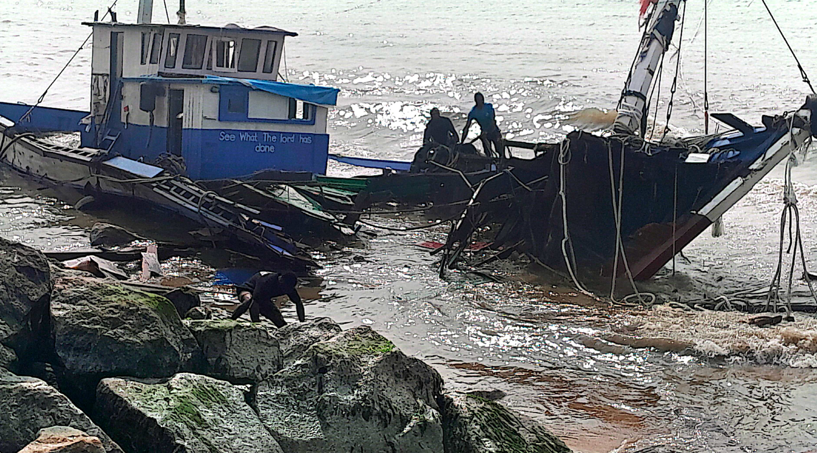 GMA dismisses false reports of deaths in Elmina Harbour incident