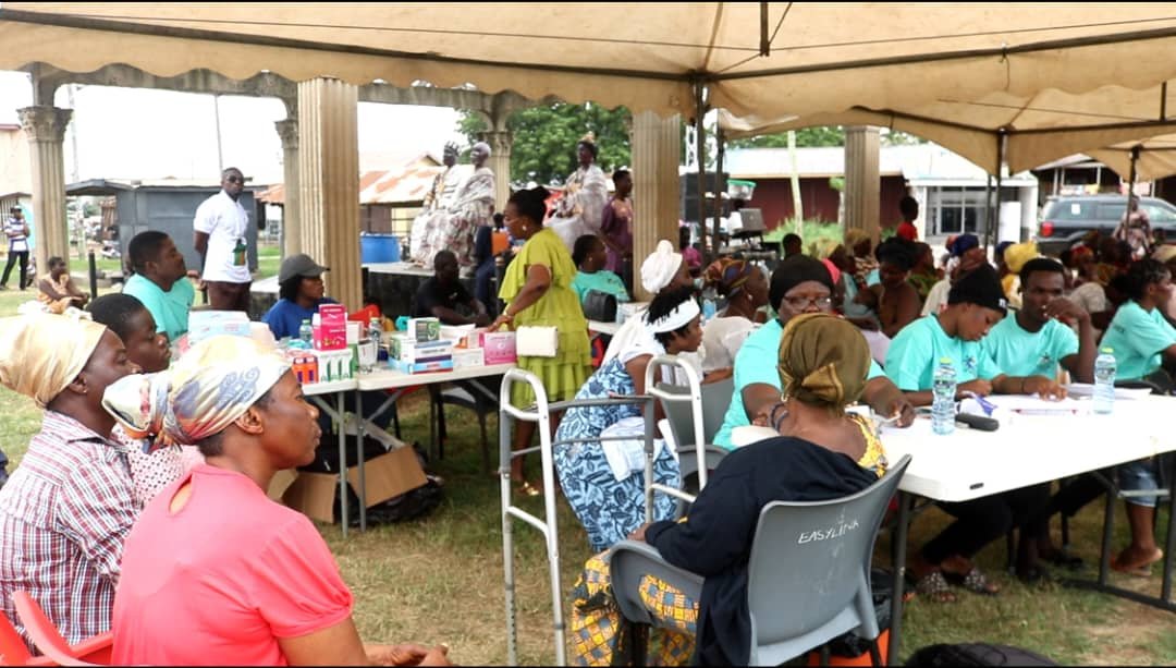 Free health kiosk opens in Adidome to combat rising Hypertension and Diabetes