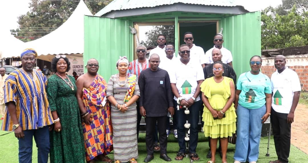 Free health kiosk opens in Adidome to combat rising Hypertension and Diabetes