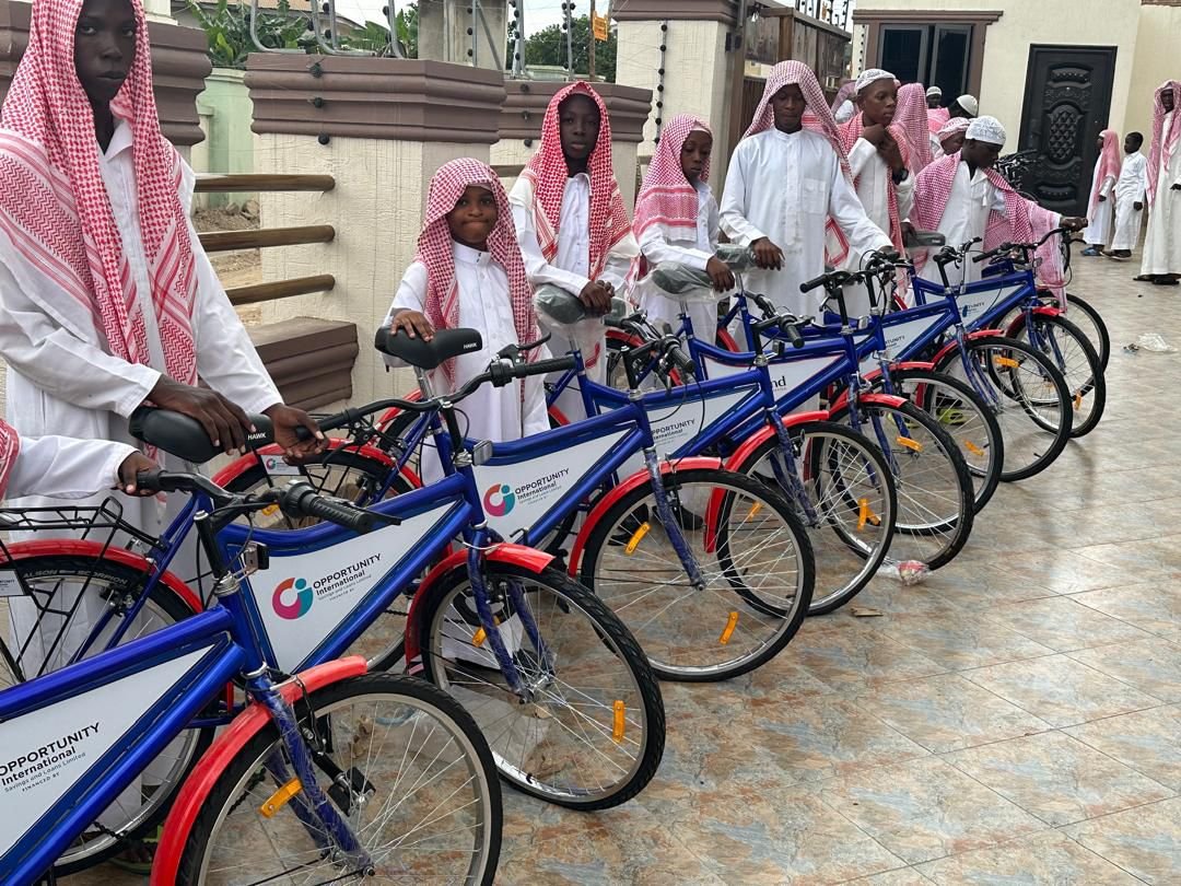 Pedaling towards progress: GHs60k bicycle donation eases student commutes at Nafisa Institute in Kumasi