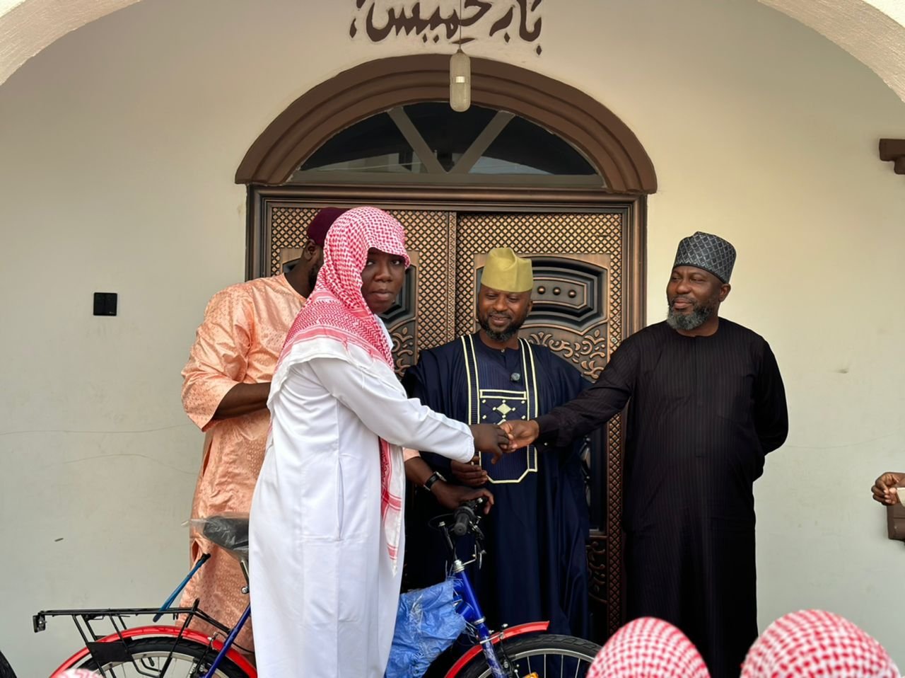 Pedaling towards progress: GHs60k bicycle donation eases student commutes at Nafisa Institute in Kumasi