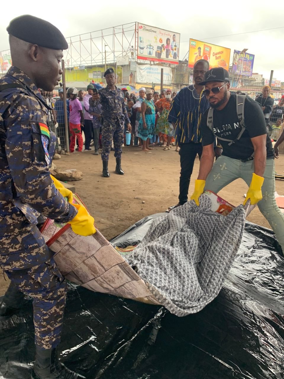 Phone seller found dead under Kasoa overpass