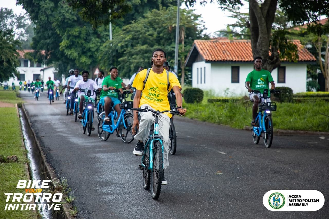 First edition of ‘Bike Your Trotro’ launched to promote cycling and climate action