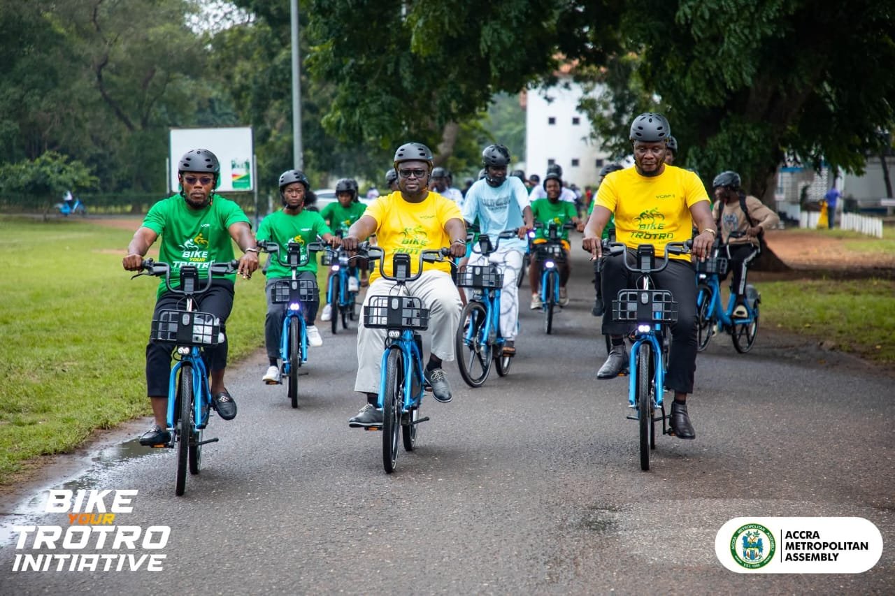 First edition of ‘Bike Your Trotro’ launched to promote cycling and climate action