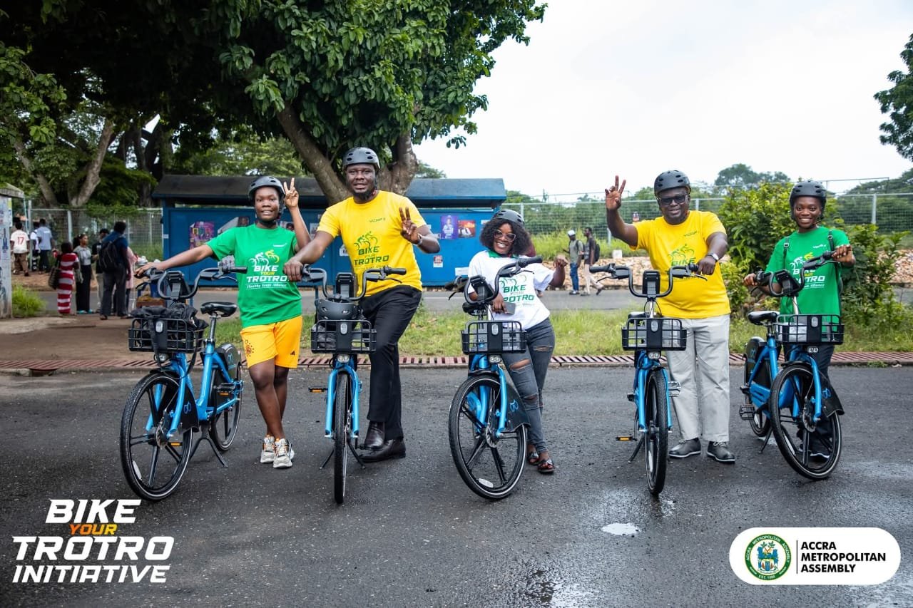 First edition of ‘Bike Your Trotro’ launched to promote cycling and climate action
