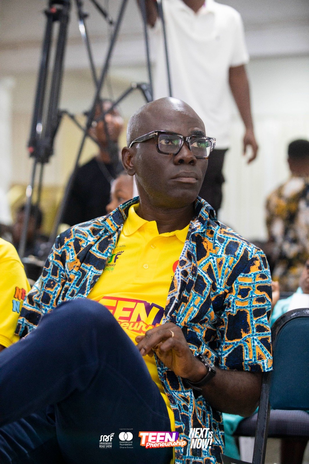 “Don’t just be inspired. Act” – Comfort Ocran challenges participants at International Youth Day Celebration